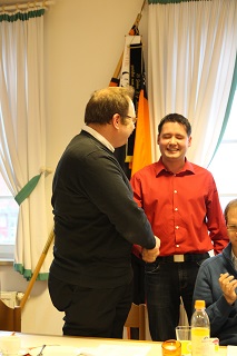 Foto vom neuen Pr�ses Pfarrer Krammer